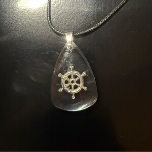 Silver Nautical Pendant Necklace